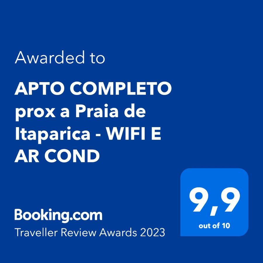 Apto Completo Prox A Praia De Itaparica - Wifi E Ar Cond Vila Velha  Bagian luar foto